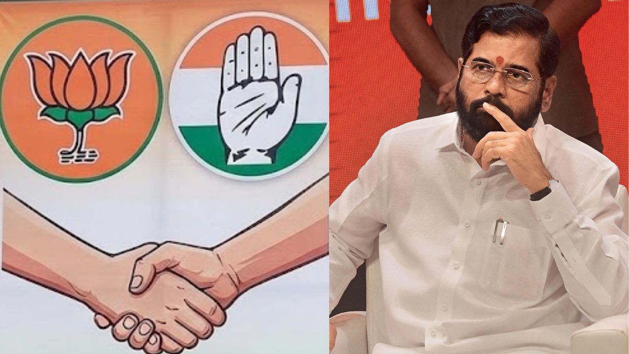 Maharashtra Politics : हेच बघायचं बाकी होतं! भाजप-काँग्रेस युती, शिंदे गटाला सत्तेबाहेर ठेवलं? अंबरनाथमध्ये राजकीय उलथापालथ