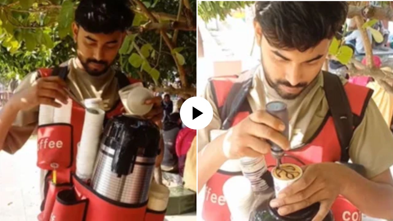 ना जागेची चिंता ना भाडे! तरुणाने उघडलं चालतं-फिरतं कॉफी शॉप, भन्नाट बिझनेस आयडीया पाहून कराल कौतुक, Video Viral