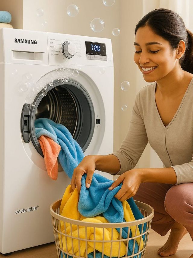 वॉशिंगमशीनमध्ये कपडे धुताय, मग या 5 टिप्स फॉलो करा..