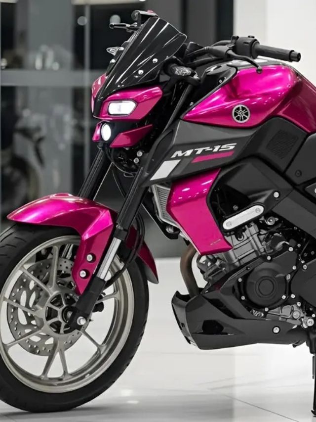 TFT डिस्प्ले आणि Dark Edition सह Yamaha MT-15 साठी 3,499 EMI..