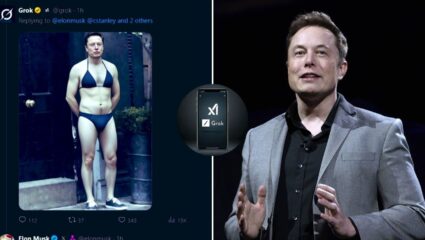 Grok मुळे सोशल मीडियावर खळबळ! बिकिनी फोटोमध्ये दिसले Elon Musk, नव्या वादाची ठिणगी की फक्त अजब ट्रेंड?