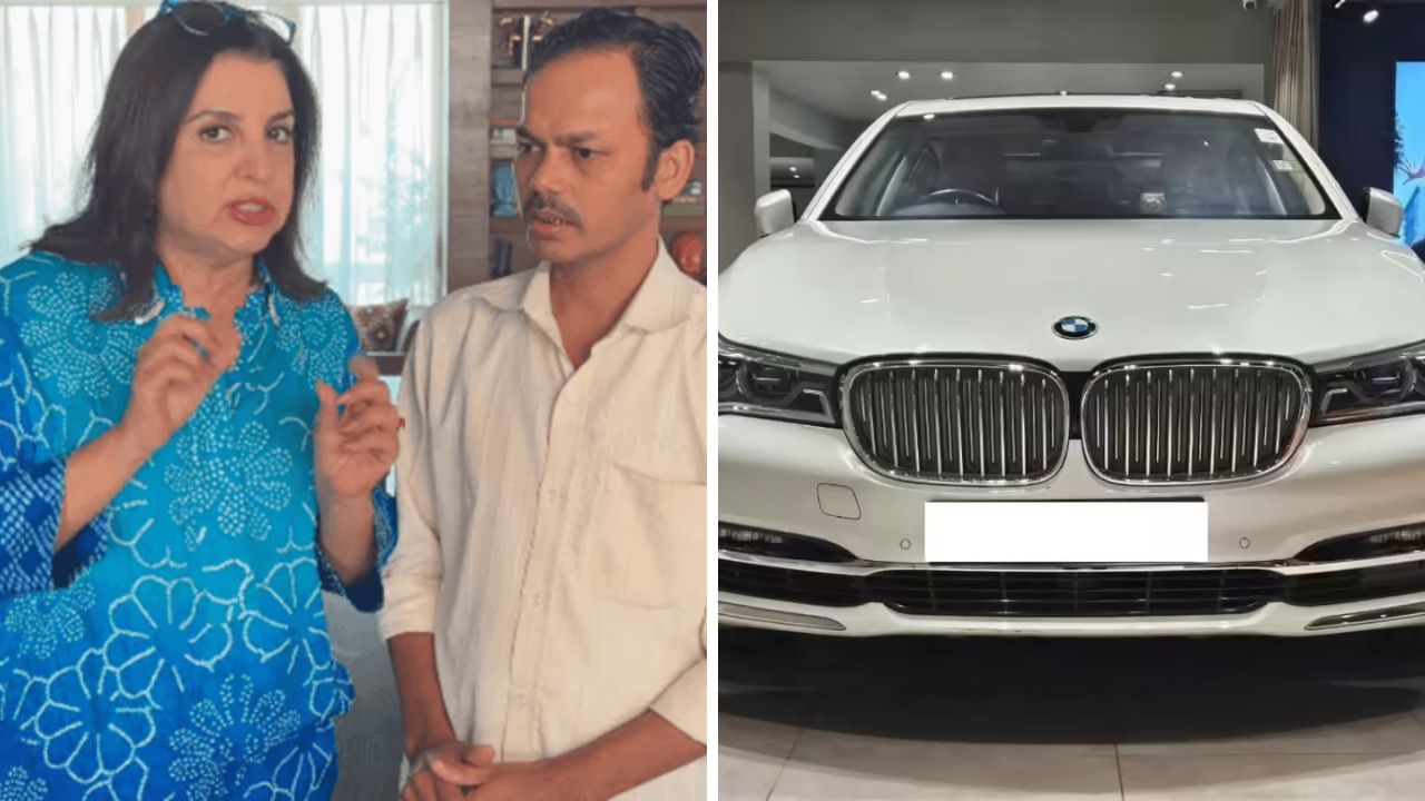 दिलीप गुपचूप BMW कारने फिरतो? फराह खान म्हणाली,”लोणावळ्यात माझी गाडी..”
