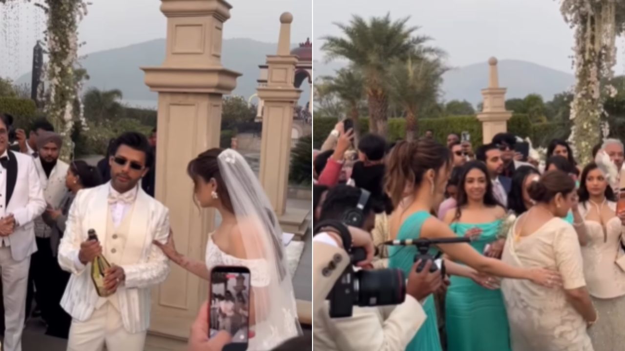 अखेर एकमेकांचे झाले नुपूर आणि स्टेबिन, अडकले लग्नबंधनात; बहिणीला वधूच्या रूपात पाहून क्रिती भावुक, पाहा Video