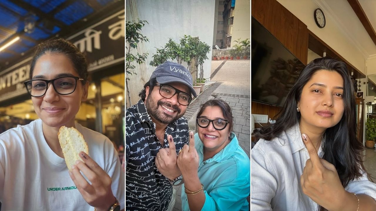 मराठी सेलिब्रिटींनी बजावला मतदानाचा हक्क; संस्कृतीपासून ते उर्मिला कोठारेपर्यंत ‘या’ कलाकारांनी केले मतदान