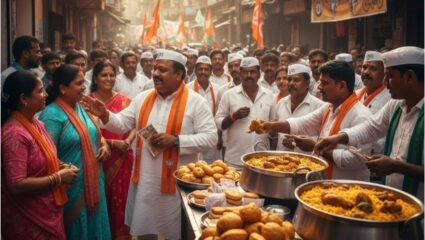 BMC Election 2026: पदयात्रा आणि घरोघरी प्रचारामुळे राजकारण्यांची भूक वाढली! समोसे, वडापाव आणि बिर्याणीच्या मागणीत २५% वाढ