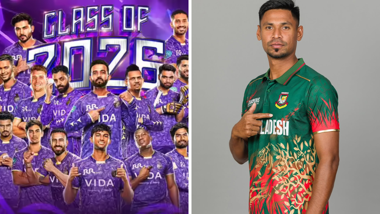 ‘मी लाचार आहे…’ टीममधून बाहेर काढल्यानंतर मुस्तफिजुरची पहिली प्रतिक्रिया, BCCI च्या निर्णयाने झाला उद्ध्वस्त ‘मी लाचार आहे…’ टीममधून बाहेर काढल्यानंतर मुस्तफिजुरची पहिली प्रतिक्रिया, BCCI च्या निर्णयाने झाला उद्ध्वस्त