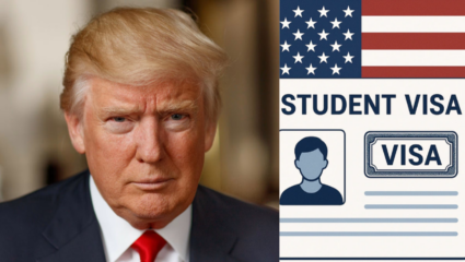 डोनाल्ड ट्रम्पने दिला भारतीय विद्यार्थ्यांना झटका! US मध्ये स्टुडंट-वर्क व्हिसावर सक्ती