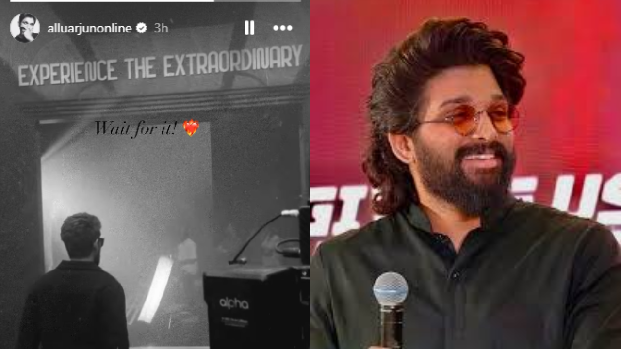 “एक्सपीरियन्स द एक्स्ट्राऑर्डिनरी!” अल्लू अर्जुनने दिले पुढील मोठ्या प्रोजेक्टचे संकेत?