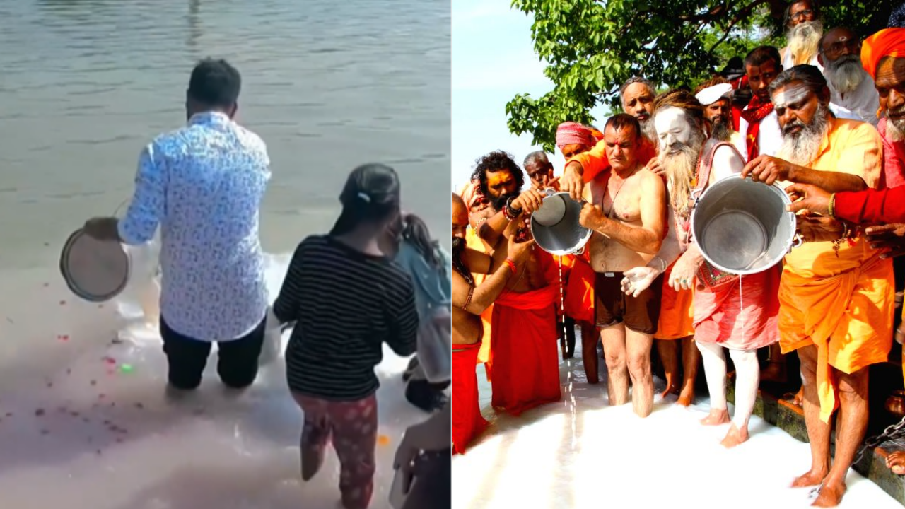 नदीत ओतलं पण भुकेल्याला दिलं नाही! गंगेला दुधाचा अभिषेक का देतात? याने खरंच देव पावतो का?