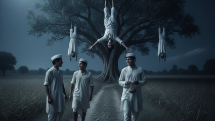 Horror Story: बस स्टँडवरून घराकडे जाताना दिसले ‘ते’ तिघं! झाडावर लटकून मागू लागले तंबाखू