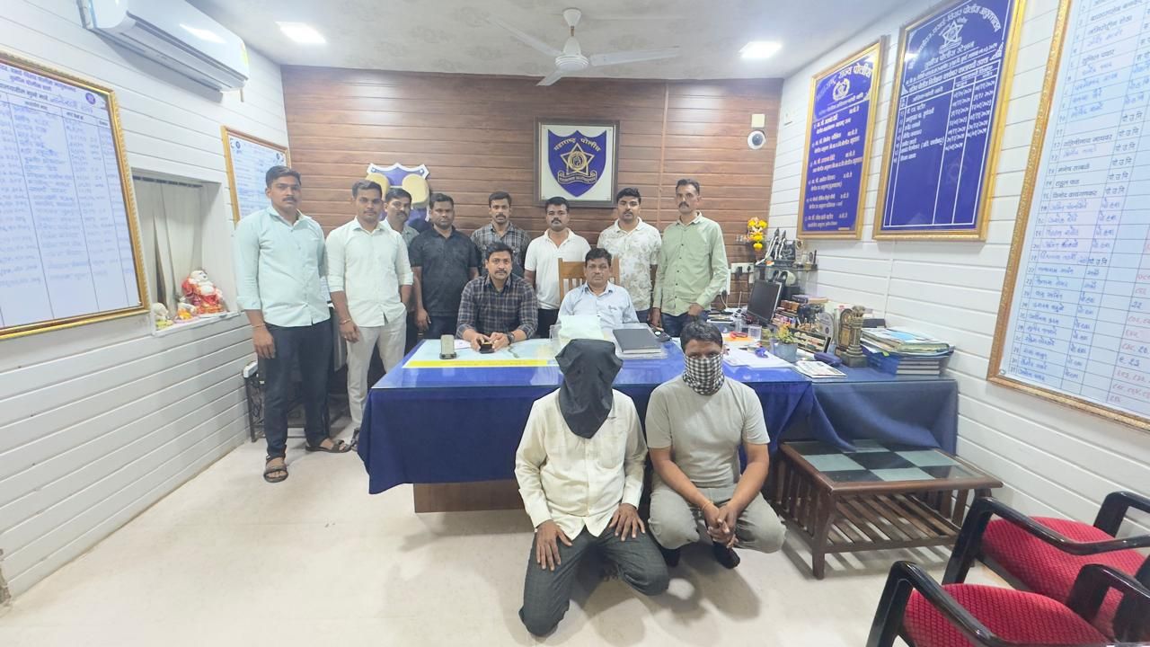 Nalasopara Crime: करोडपती होण्याचे स्वप्न भंगले! व्हेल माशाच्या उलटीची विक्री करणाऱ्या दोन व्यक्तींना अटक