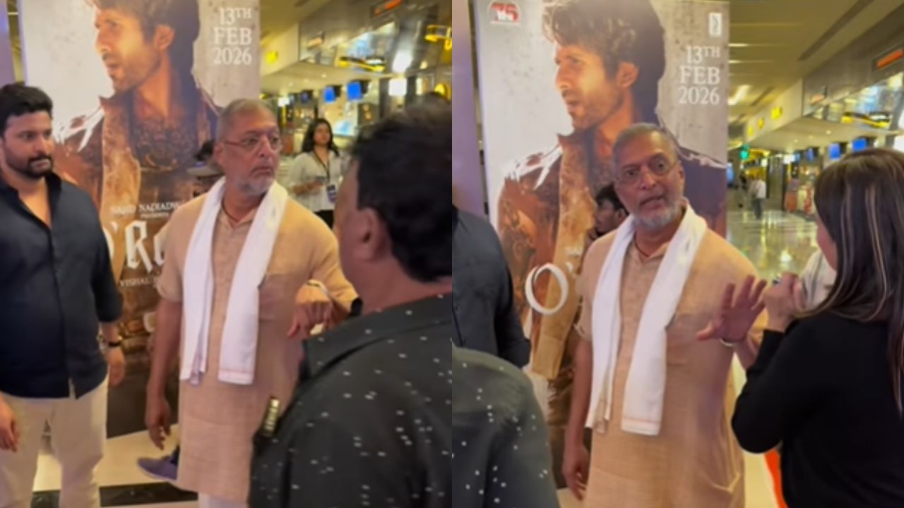 O Romeo च्या ट्रेलर लाँच दरम्यान भडकले नाना पाटेकर, अर्ध्यातूनचं सोडला कार्यक्रम; Video Viral