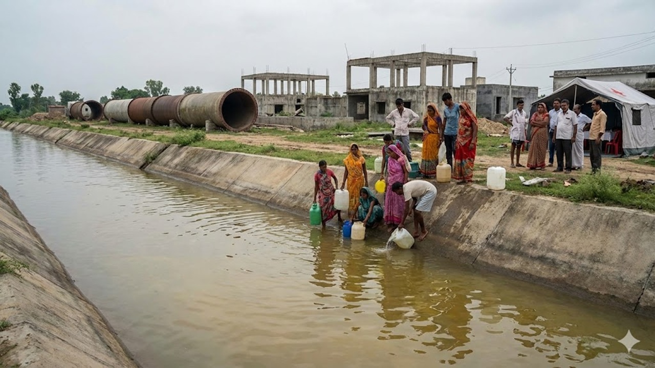 Nashik News : धक्कादायक! ३८ कोटी खर्चुनही पिण्यासाठी गटारीचे पाणी, नागरिकांचे आरोग्य धोक्यात
