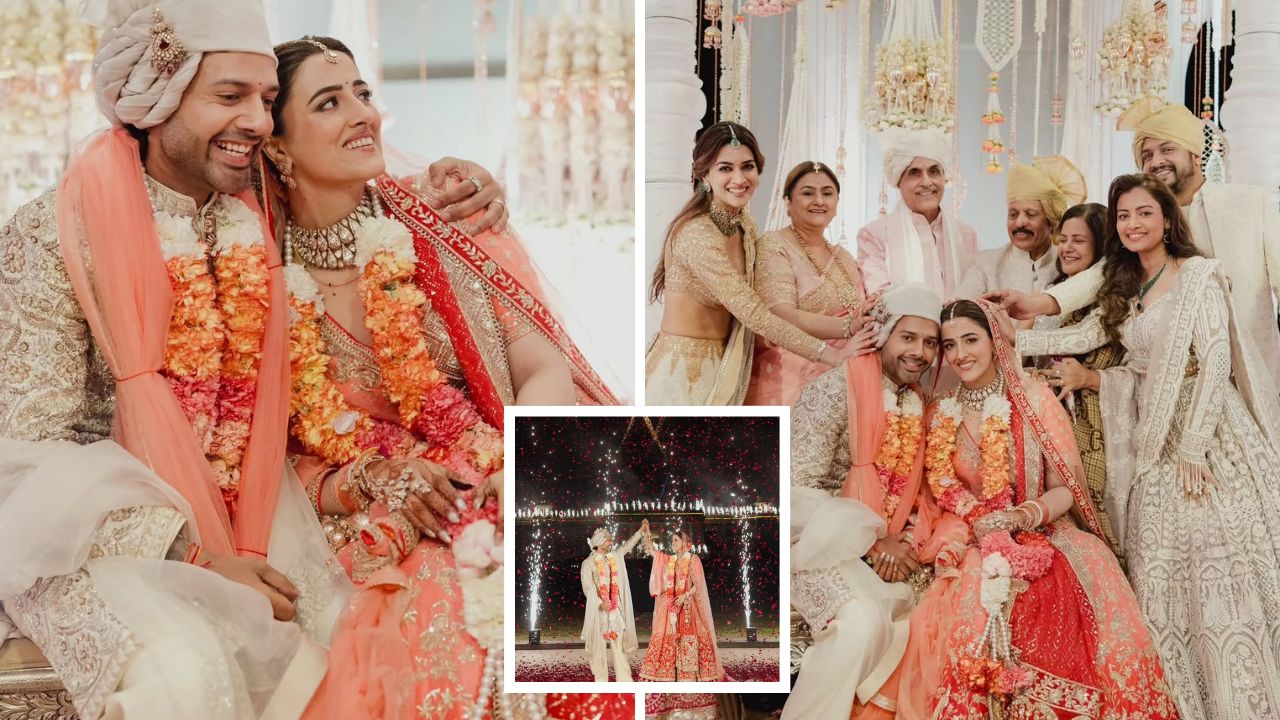 नुपूर-स्टेबिन अडकले विवाहबंधनात! ख्रिश्चन रितीरिवाजानंतर आता हिंदू पद्धतीने थाटात उरकला लग्नसोहळा; पाहा Inside Photos