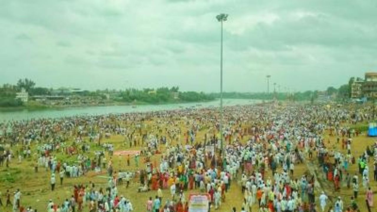 Pandharpur News : चंद्रभागेच्या तीरी उसळला जनसागर; माघी यात्रा उत्साहात, ‘जय हरी विठ्ठला’च्या जयघोषाने दुमदुमली पंढरी