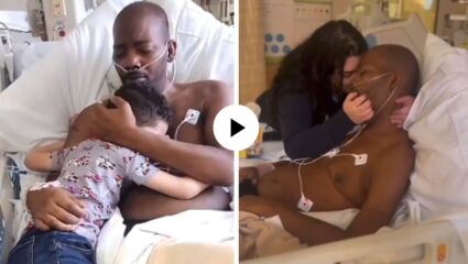 मिठीत सामावलेला निरोप! कॅन्सरग्रस्त वडिलांना मुलांनी मारली शेवटची मिठी, डोळ्यात दाटले अश्रू अन्… हृदयद्रावक Video Viral