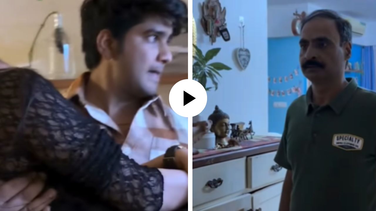 प्रेयसी दारू पिऊन झाली टल्ली, बॉयफ्रेंडने कडेवर उचलत घरी नेलं पण दार उघडताच वडिलांनी जी रिॲक्शन दिली… मजेदार Video Viral