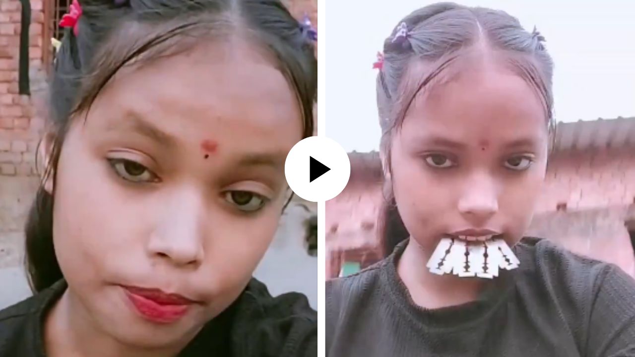 डाएटवर आहे म्हणे… म्हणून पापड नाही थेट धारदार वस्तू! तरुणीने जेवण नाही तर ब्लेड चावून खाल्लं, पाहून सर्वच झाले अवाक्; Video Viral