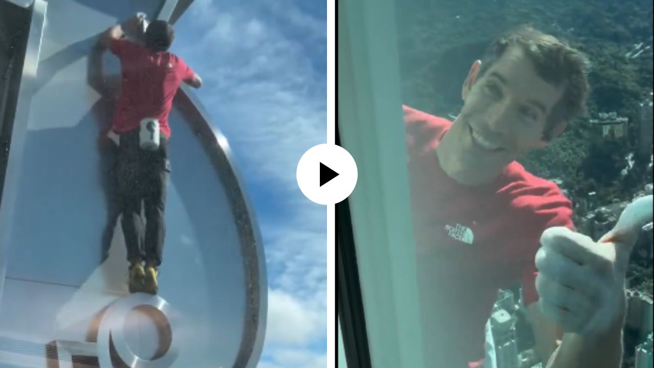 भावाला मृत्यूचेही भय नाही! विना सेफ्टी 101 मजली इमारत चढून केला विक्रमी स्टंट; पाहून युजर्सचे हातपाय थरथरले; Video Viral