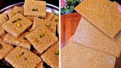 लाडवांची झंझट सोडा यंदाच्या मकर संक्रांतीला घरी बनवा कुरकुरीत आणि खमंग ‘तिळाची पापडी’