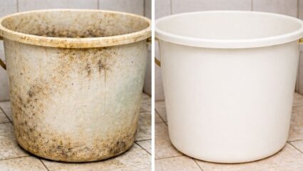 पाणी आणि साबणाने बादलीवरील हट्टी डाग निघत नाहीयेत? मग या ट्रिकचा वापर करा; काही मिनिटांत मिळेल नव्यासारखी चमक