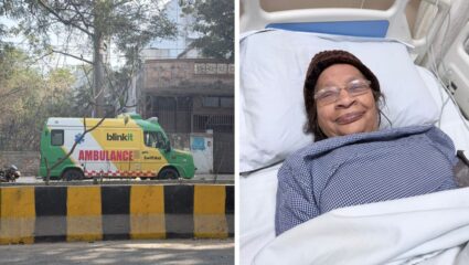 टेक्नॉलॉजी ठरली देवदूत! Blinkit मुळे 6 मिनिटांत ॲम्ब्युलन्स घरात; आजीचे प्राण वाचताच नातवाने मानले आभार म्हणाला, “मी आश्चर्य…”