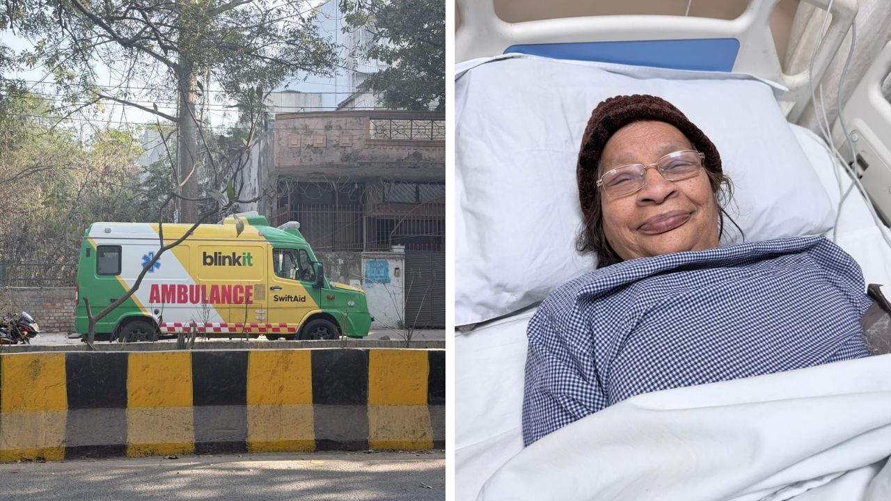 टेक्नॉलॉजी ठरली देवदूत! Blinkit मुळे 6 मिनिटांत ॲम्ब्युलन्स घरात; आजीचे प्राण वाचताच नातवाने मानले आभार म्हणाला, “मी आश्चर्य…”