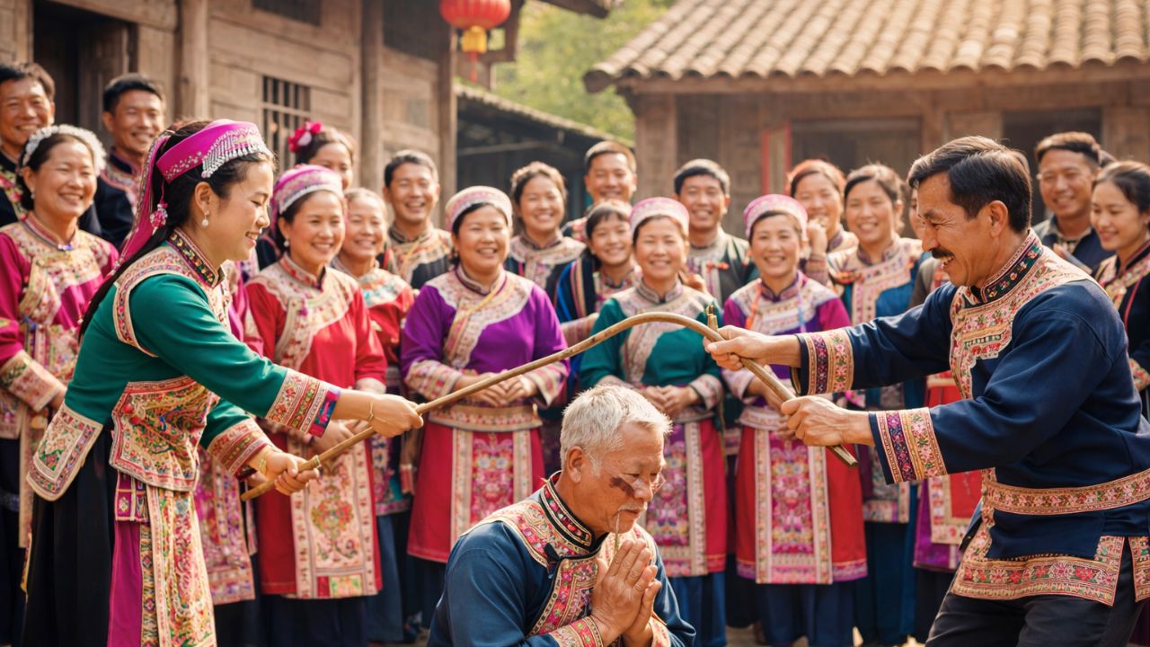 विवाहात सासऱ्याला शिक्षा! इथे लग्नाआधी वधूच्या पित्याला मारले जातात चाबकाचे फटके, परंपरेमागे दडलंय अनोखं कारण