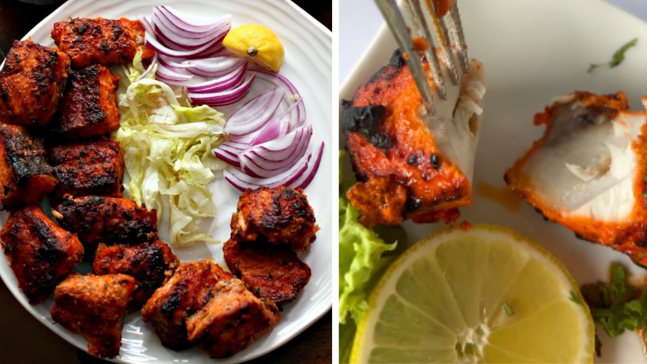 चिकन नाही यंदाच्या विकेंडला घरी बनवा ‘फिश टिक्का’, स्मोकी आणि मसालेदार चव कुटुंबाला करेल खुश