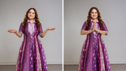 प्राजक्ता शुक्रेने केला घरात प्रवेश