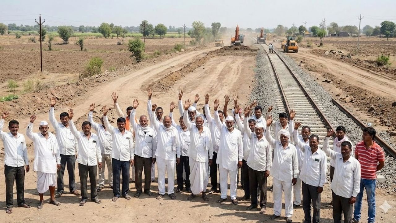 Ahilyanagar News: ‘या’ रेल्वे प्रकल्पाला शेतकऱ्यांचा कडाडून विरोध! नेमकं प्रकरण काय? जाणून घ्या