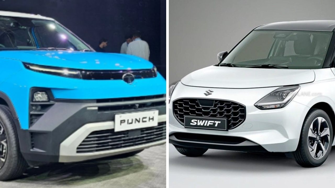 Tata Punch Facelift Vs Maruti Swift: फीचर्स, किंमत आणि इंजिनच्या बाबतीत कोणत्या कारचा पगडा भारी?