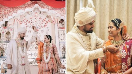 लक्ष्मीच्या पाऊलांनी फेम अभिनेता अडकला लग्नबंधनात, धुळ्यात पार पडला शाही विवाहसोहळा, फोटो पाहा