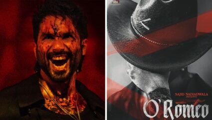 रक्ताने माखलेला चेहरा, अंगभर टॅटू अन्…, शाहिद कपूरचा धडकी भरवणारा ‘ओ रोमियो’ लूक प्रदर्शित