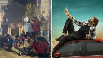 The Raja Saab रिलीज होण्याआधीच अडचणीत? थिएटरबाहेर प्रभाससाठी दिसली चाहत्यांची गर्दी; पाहा Video