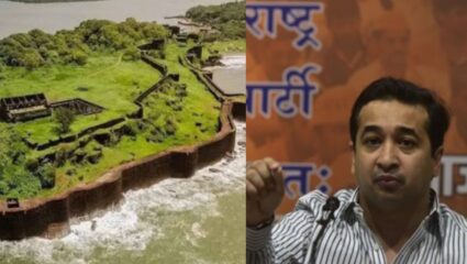 Sindhudurg News : विजयदुर्ग किल्ल्याचा होणार कायापालट? पालकमंत्री नितेश राणे यांचा केंद्राकडे पाठपुरावा