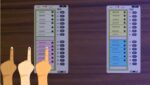 voting process for four-member voting in EVM machines for municipal elections 2026