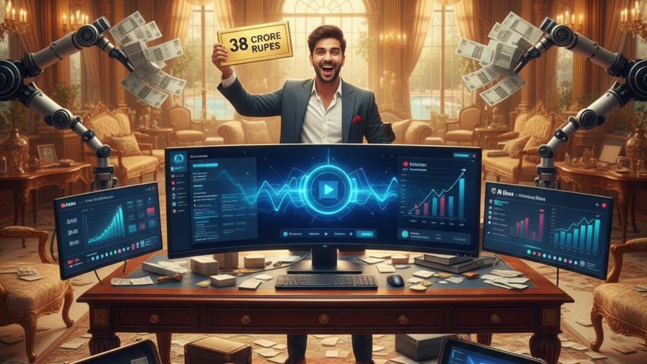 नुसता पैसाच पैसाsss! AI च्या मदतीने व्हिडिओ बनवून ‘या’ भारतीय YouTube Channel ने छापले 38 कोटी रुपये