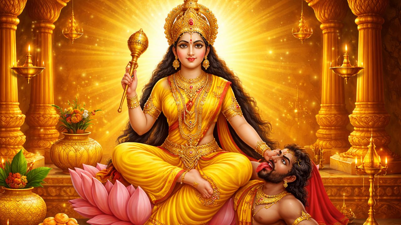 Baglamukhi Devi: कोर्ट-कचेरीतील अडथळे दूर करणारी शक्ती, बगलामुखी देवीचे काय आहे महत्त्व जाणून घ्या