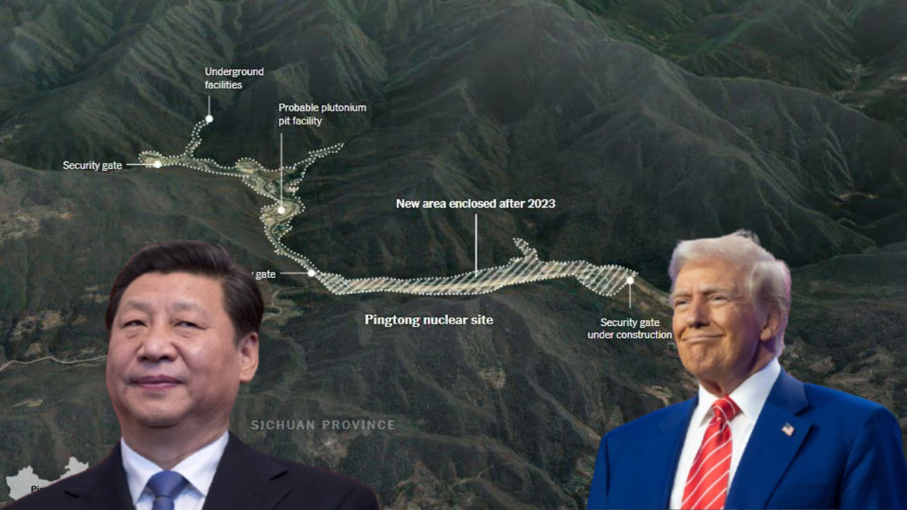 तैवानसाठी चीनची मोठी तयारी? डोंगराखाली काय लपवत आहे बिजींग, ट्रम्पची बेचैनी वाढली