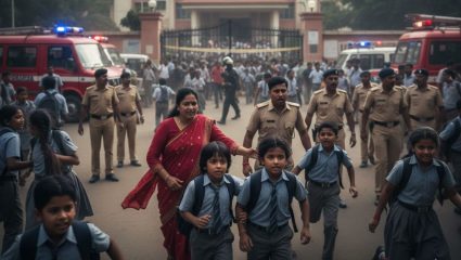 School Bomb Threat: ‘या’ शाळांना बॉम्बने उडवण्याची धमकी, विद्यार्थी आणि शिक्षकांना सुरक्षितपणे बाहेर काढले