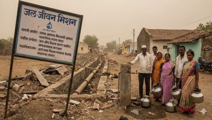 Dharashiv News : बेंबळी जल जीवन मिशनमध्ये दोन कोटींचा अपहार? निकृष्ट कामामुळे गाव तहानलेलेच