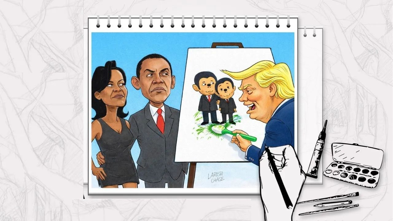 डोनाल्ड ट्रम्पने उडवली माजी राष्ट्राध्यक्षांची खिल्ली; बराक ओबामांना माकड म्हटल्याची टीका खूप गाजली