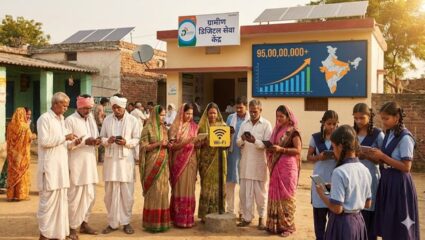 Internet Users : देशात इंटरनेट युजर्सची संख्या ९५ कोटींपेक्षा जास्त, शहरांपेक्षा ग्रामीण भागात सर्वाधिक वापर