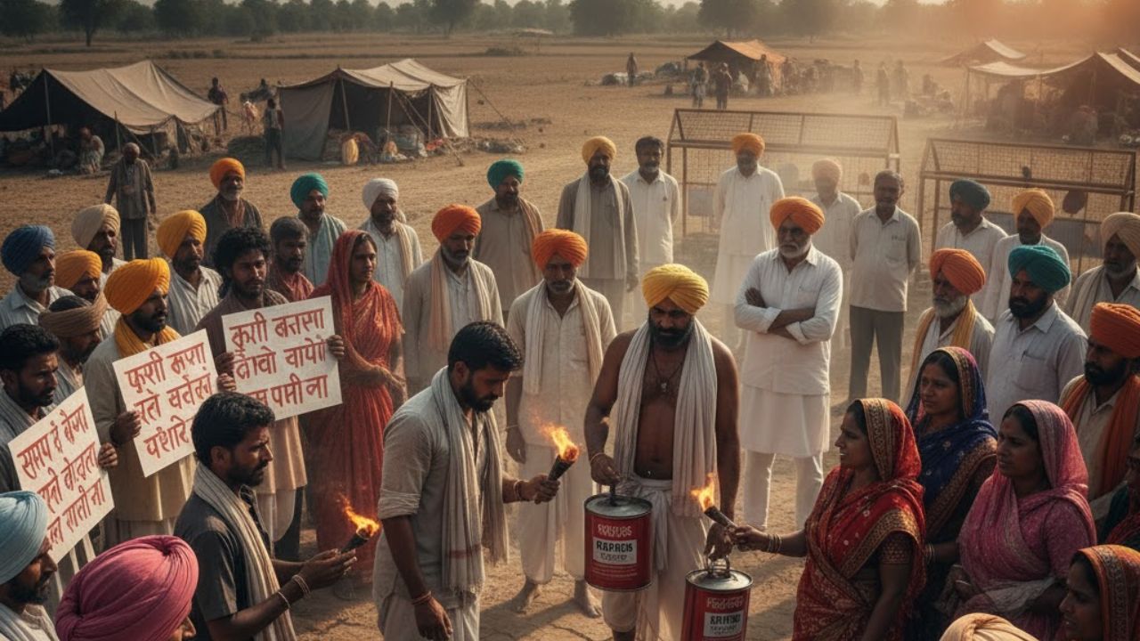 संतापजनक! बाधित शेतकऱ्यांकडून आत्मदहनाचा इशारा, कुंभमेळा आयुक्तांनी केलेल्या हेटाळणीचा व्यक्त केला निषेध