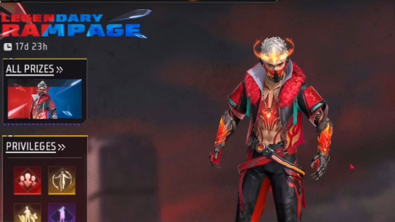 Free Fire Max: गेममध्ये लेजन्डरी रॅम्पिज ईव्हेंटची एंट्री, प्लेअर्स जिंकू शकतात प्रिमियम रिवॉर्ड!