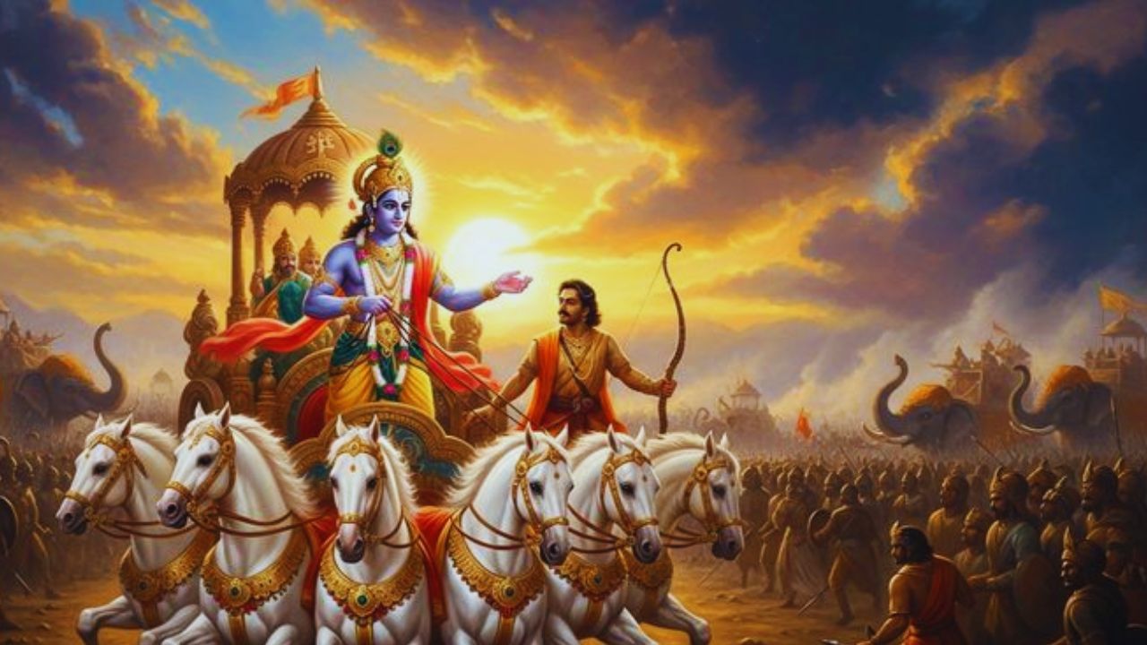 Mahabharat: कर्णाच्या शेवटच्या इच्छेमुळे श्रीकृष्णांची भटकंती; या तीन पानांची आहे साक्ष