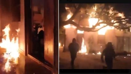 Manipur violence : मणिपूरमध्ये पुन्हा उफाळला हिंसाचार; संतप्त जमावाची जाळपोळ, पोलिसांकडून शांतीचे प्रयत्न सुरु