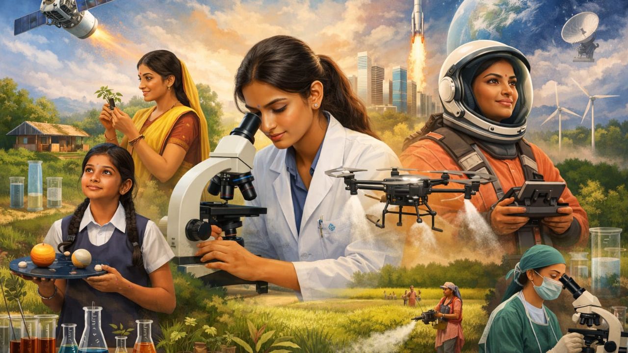 National Science Day 2026 : ग्रामीण मुलींच्या पंखांना संशोधनाचे बळ; असा घडतोय ‘विकसित भारत’