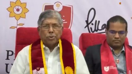 Panvel : पनवेलमध्ये चंद्रकांत पाटलांच्या हस्ते झाले पिल्लई विद्यापीठाचे उद्घाटन